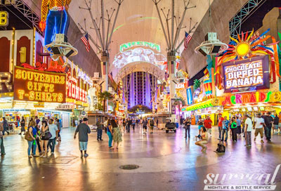 down town fremont street las vegas
