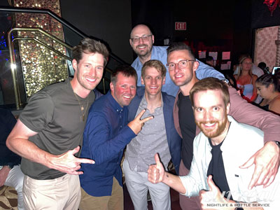 tao club crawl bachelor party