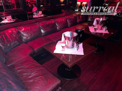 Main Room Upper Dance Floor Tables (10 people)