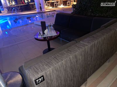 Poolside Daybeds (12 people)