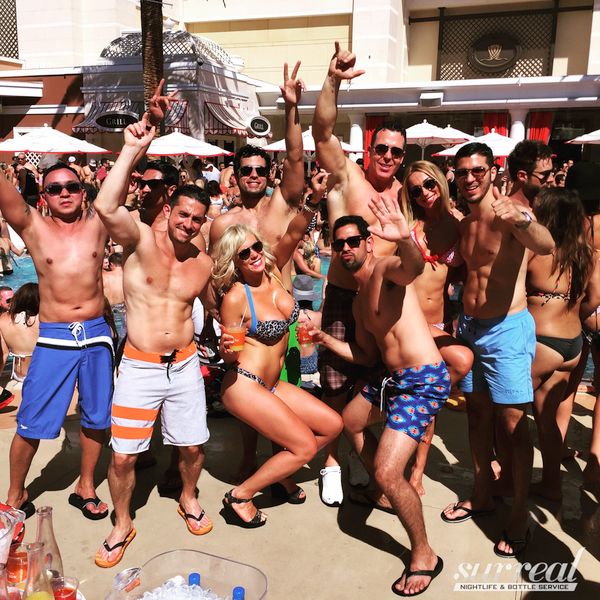 encore beach bachelor party