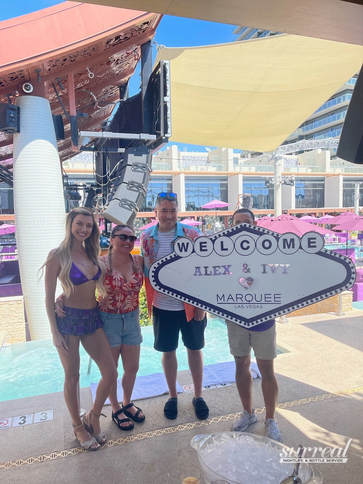 alex ivy bottle service